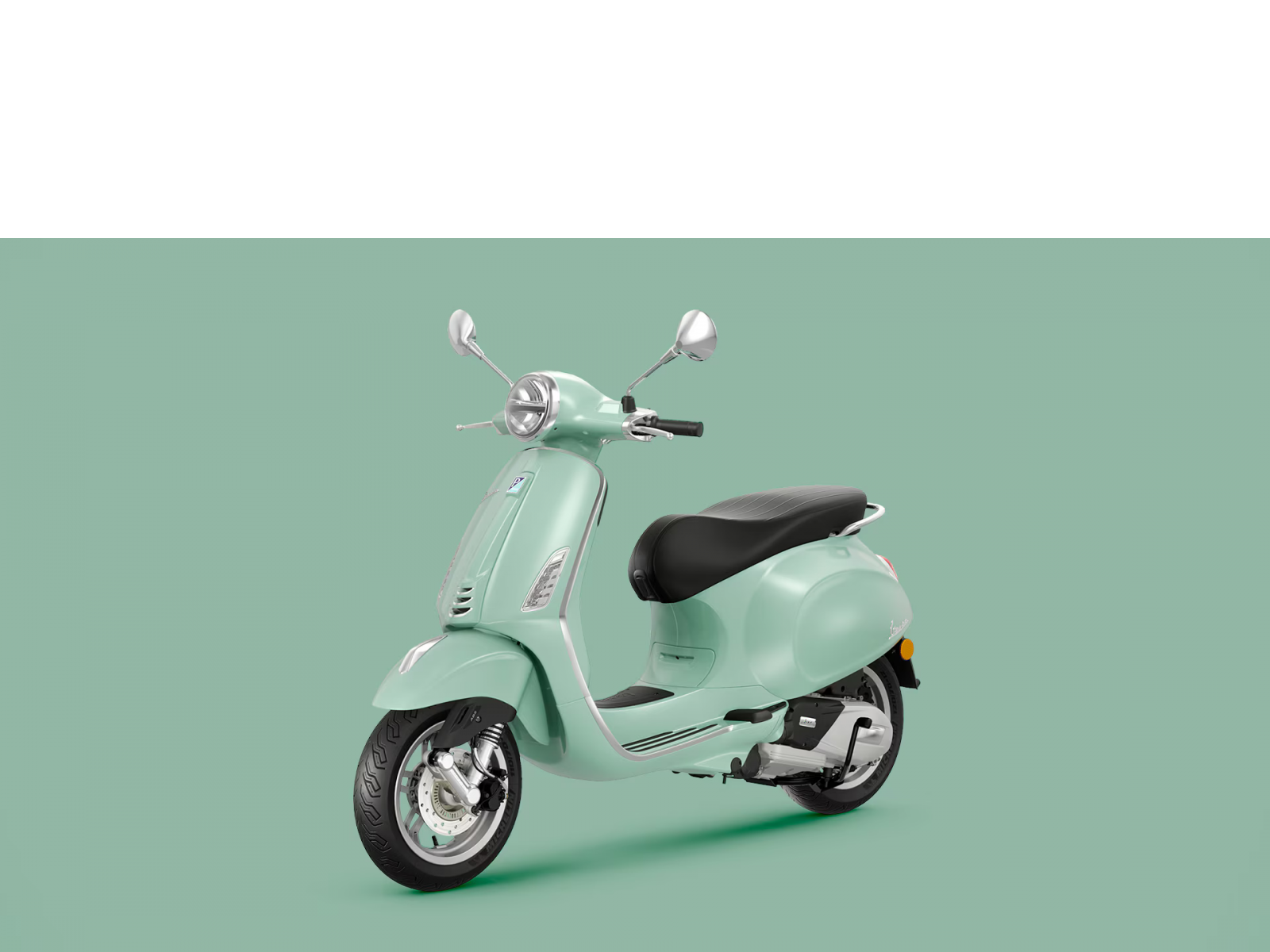 Мотороллер Vespa Primavera 125, 2023, светло-зеленый